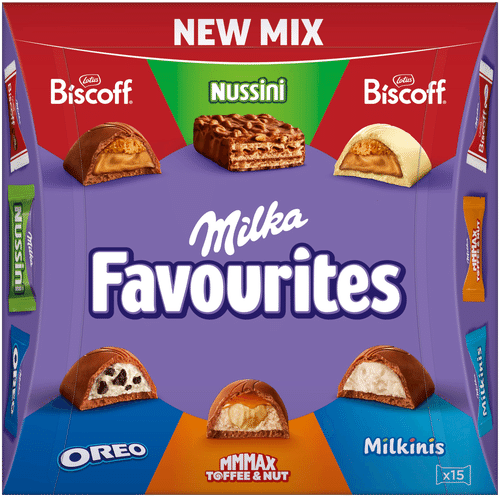 Milka Favourites Biscoff  konvehti 140g