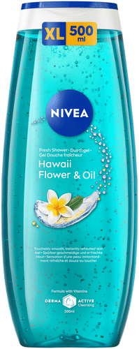 NIVEA 500ml 夏威夷花卉精油沐浴露