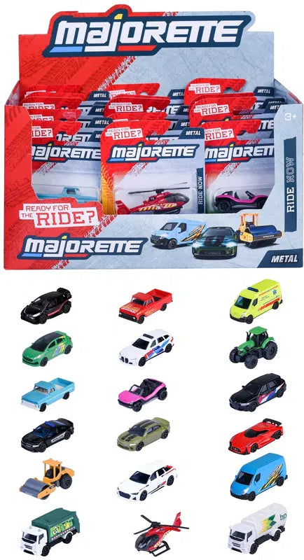 Majorette Street Cars 小汽车，压铸金属，7.5厘米，1:64，多款，单只出售｜Majorette Street Cars pikkuautot, metallivalettu (die-cast), 7,5 cm, 1:64, useita erilaisia, myydään yksittäin