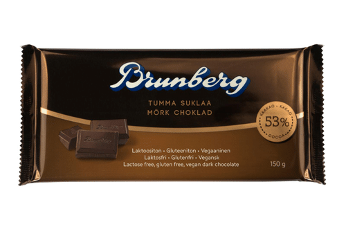 Brunberg 无乳糖黑巧克力 150g