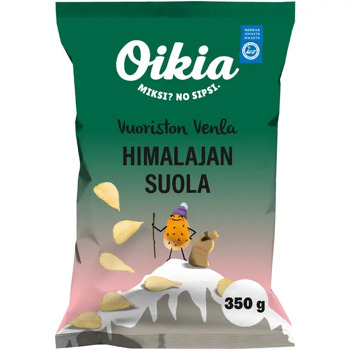 Oikia Vuoriston Venla Perunalastu 350g-Oikia Vuoriston Venla 薯片 350g