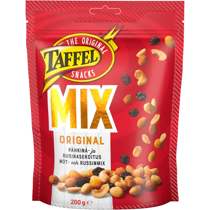 Taffel Mix original pähkinäsekoitus 200g-Taffel 混合原始坚果混合物 200g