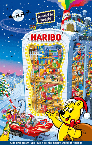 Haribo 降临节日历 300g 圣诞日历