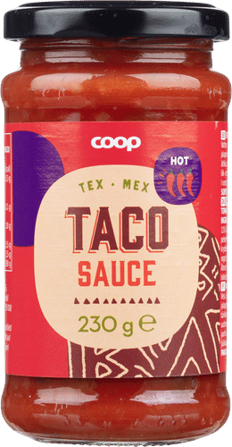 Coop 辣味塔可酱 230 g｜Coop tacokastike hot 230 g