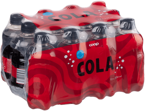 Coop 12 x Coop无糖可乐汽水 0,33l｜12 x Coop cola sokeriton virvoitusjuoma 0,33l