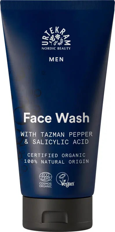 Urtekram 男士洗面奶 150ml｜URTEKRAM MEN Face Wash 150ml