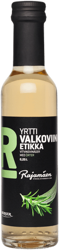 Rajamäen Yrtti valkoviinietikka 0,25l