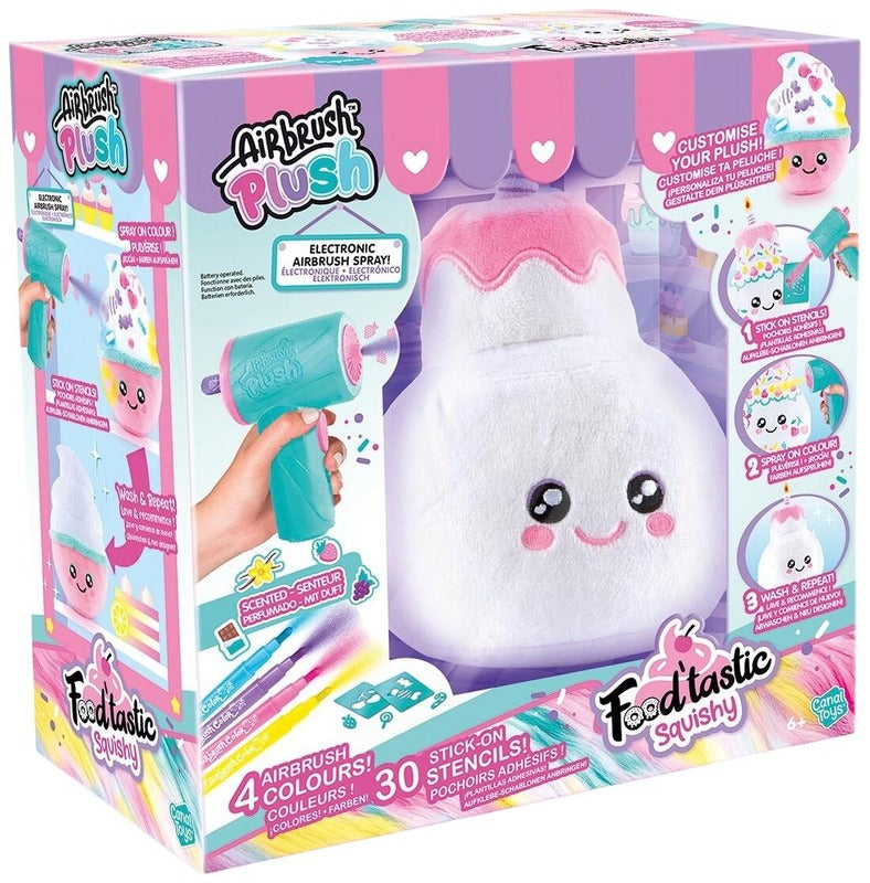 Airbrush Plush Food'tastic 挤压毛绒玩具｜Airbrush Plush Food'tastic Squish Pehmo
