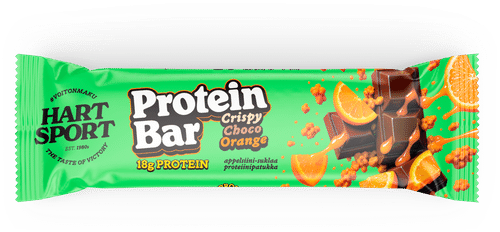 Hart-Sport 蛋白棒 脆巧克力橙 55 g｜Hart-Sport Proteiinipatukka CrispyChocoOrange 55 g