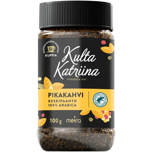 Kulta Katriina pikakahvi RAC 100g｜Kulta Katriina 速溶咖啡 RAC 100g