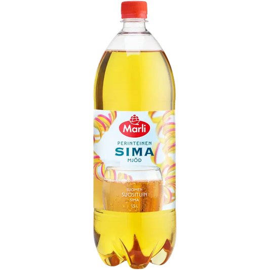 Marli Perinteinen Sima 1,5 L｜Marli Sima Marli 传统五一蜂蜜饮品SIMA 1,5 L