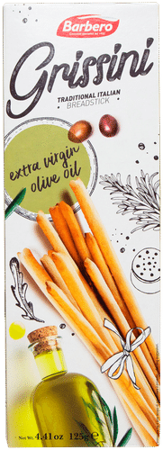 Barbero grissini - extra-virgin olive oil 125 g｜Barbero 面包棒 - 特级初榨橄榄油 125 g