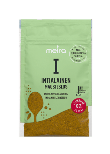 Meira Intialainen mausteseos ei lisättyä suolaa 28g