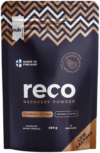 Puls Reco恢复饮品双重巧克力 500g