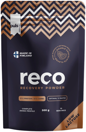 Puls Reco恢复饮品双重巧克力 500g