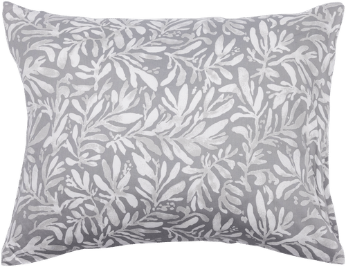 Pentik Hetki 枕套 50x60 厘米 叶子 灰色