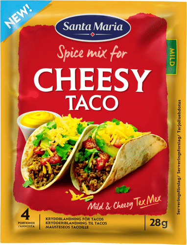 Santa Maria 28克芝士塔可调味料｜Santa Maria 28G Cheesy Taco Spice Mix