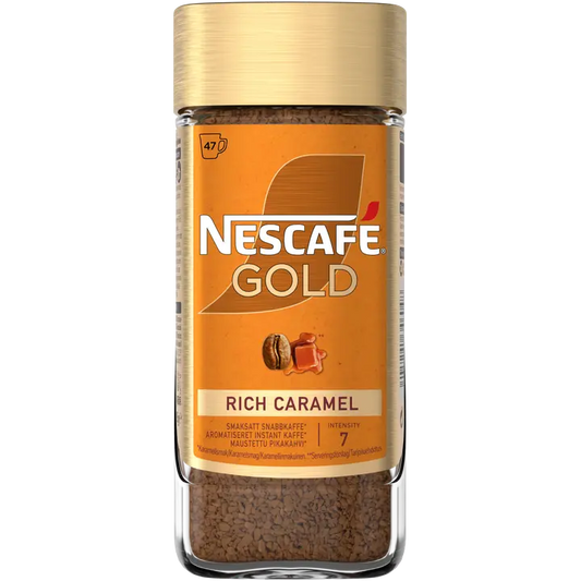 Nescafé Gold Caramel 95g erikoispikakahvi｜Nescafé 金焦糖95克特级速溶咖啡