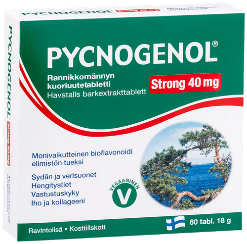 Pycnogenol Strong 40mg 海岸松树皮提取物片 60片