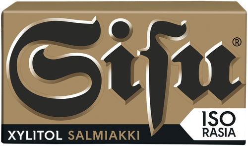 Sisu 木糖醇甘草味含片 70g｜Sisu Xylitol salmiakki pastilli 70g