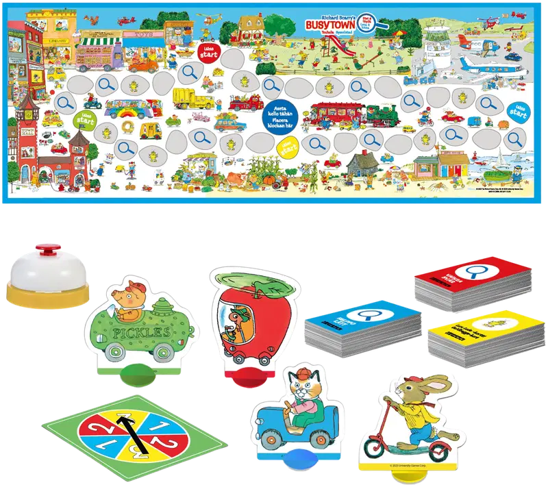 TRG 理查德·斯凯瑞忙碌镇找找看儿童游戏｜Richard Scarry Touhula Etsi ja löydä -lastenpeli