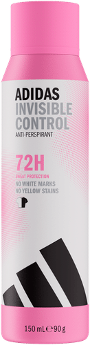 adidas 隐形控油喷雾 女士 150毫升｜Adidas Control Invisible Spray women 150ml, naisille