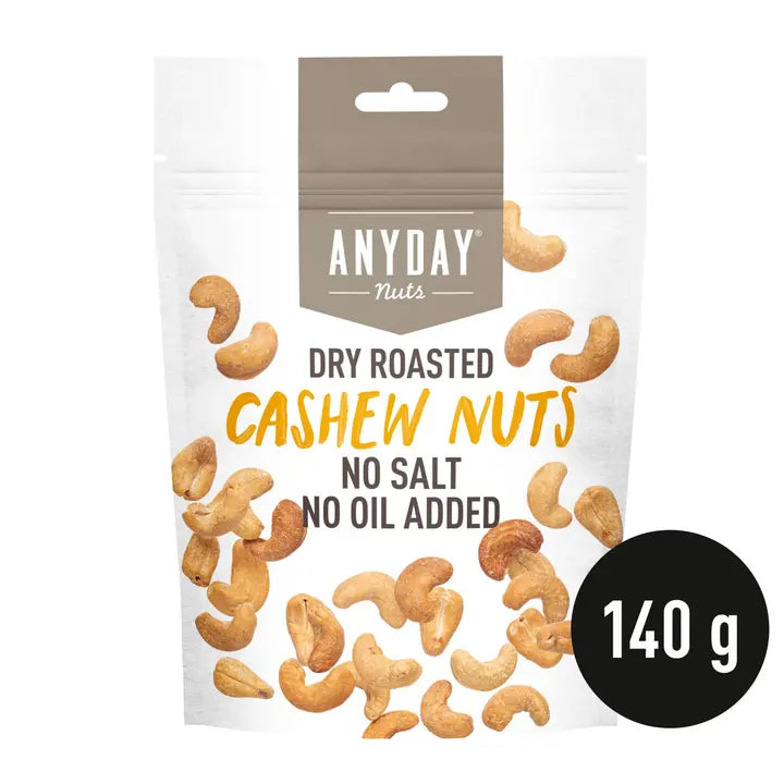 Anyday Cashew Nuts cashewpähkinä 140g-Anyday Nuts 每日腰果 腰果 140g