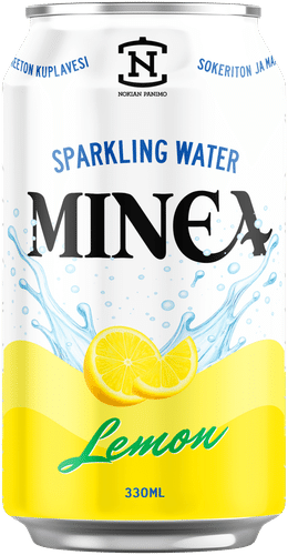 Minea 柠檬味水 0,33l