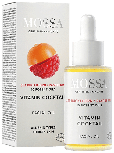 Mossa 维生素鸡尾酒面部精油 30ml｜Mossa Vitamin Cocktail kasvoöljy, 30ml