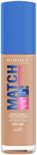 Rimmel Match Perfection Foundation 30 ml, 300 Sand meikkivoide