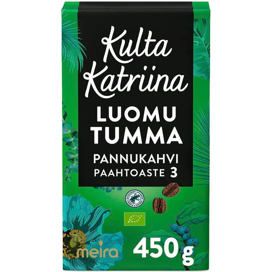 Kulta Katriina Luomu tumma paahto pannukahvi RAC 450g｜Kulta Katriina 有机深度烘焙咖啡 RAC 450g