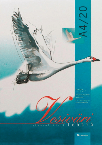 Paperipiste 水彩画纸 A4/20