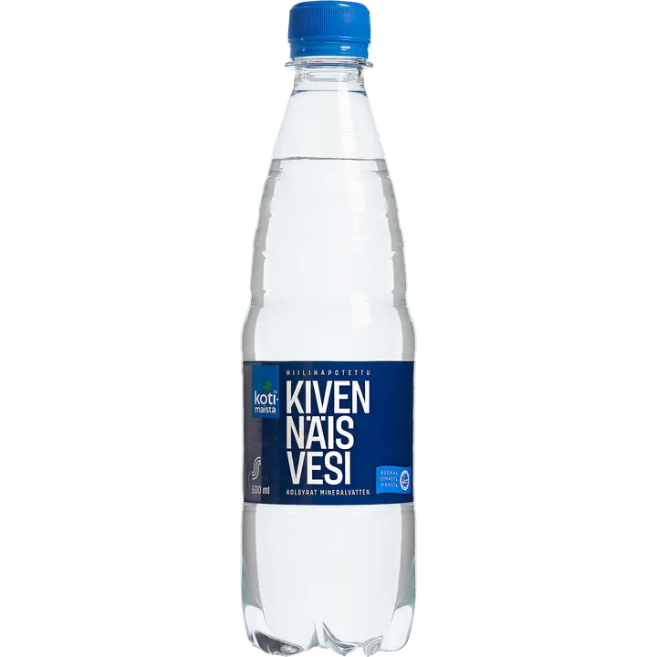 Kotimaista kevyesti hiilihapotettu kivennäisvesi 0,5 l kmp｜Kotimaista 轻度碳酸矿泉水 0.5 l kmp