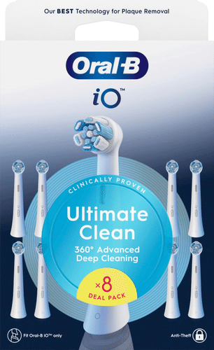 Oral-B iO 极致清洁替换刷头 8kpl