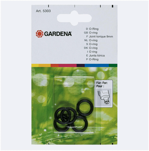 Gardena O型密封圈 9毫米 5kpl