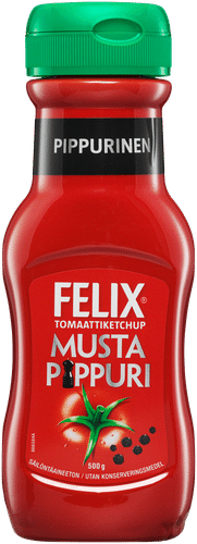 Felix mustapippuri ketsuppi 500g