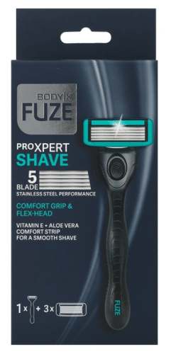 Body-X Fuze Body-X Fuze 剃须刀 4片 5刀头