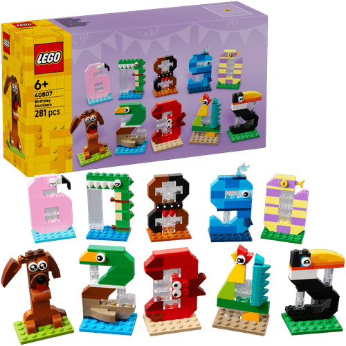 LEGO Seasons and Occasions LEGO® 季节与场合 40807 生日数字