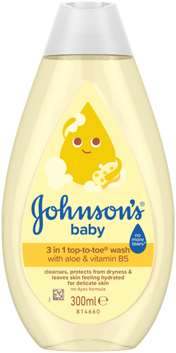 None 强生®婴儿3合1从头到脚®沐浴液 300 ml｜Johnson's® baby 3 in 1 Top-to-Toe® pesuneste 300 ml