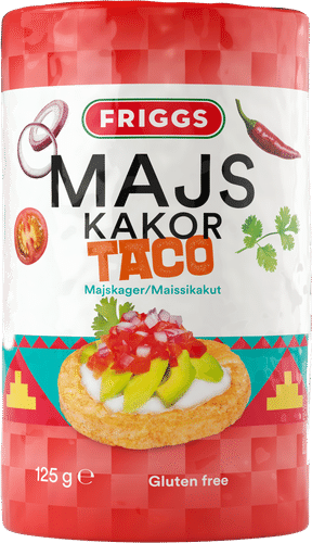 Friggs Gluteeniton Taco Maissikakku 125g｜Friggs 无麸质玉米饼 125g