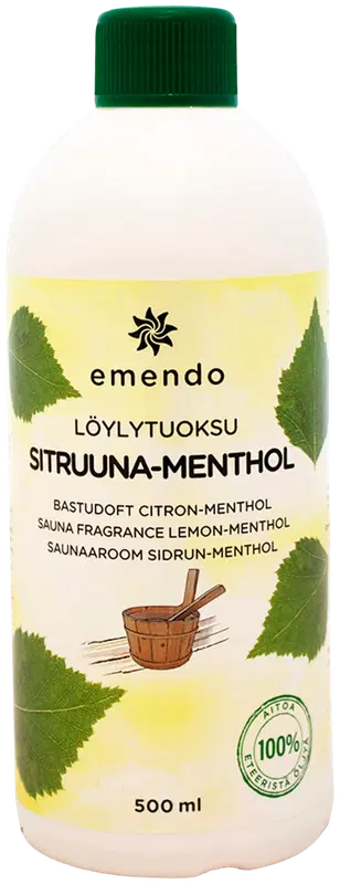 Emendo 500毫升桑拿香氛 柠檬薄荷｜Emendo 500 ml Löylytuoksu Sitruuna-Menthol