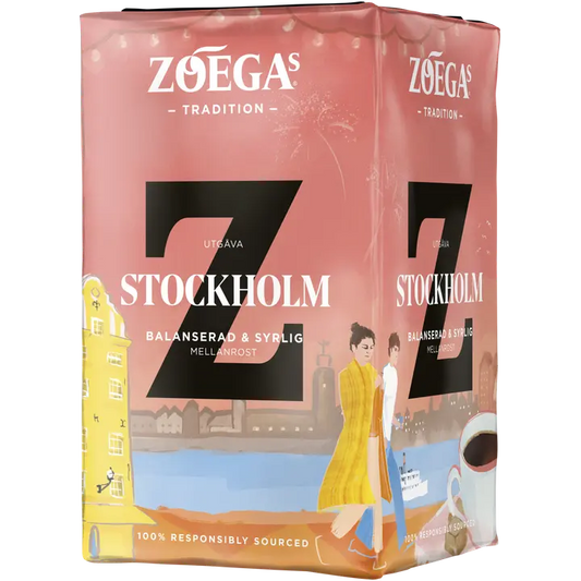 Zoégas Stockholm 450g suodatinkahvi｜Zoegas Zoégas 斯德哥尔摩 450 克滴滤咖啡