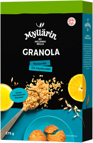Myllärin Granola 375 g｜Myllärin 格兰诺拉麦片 375g