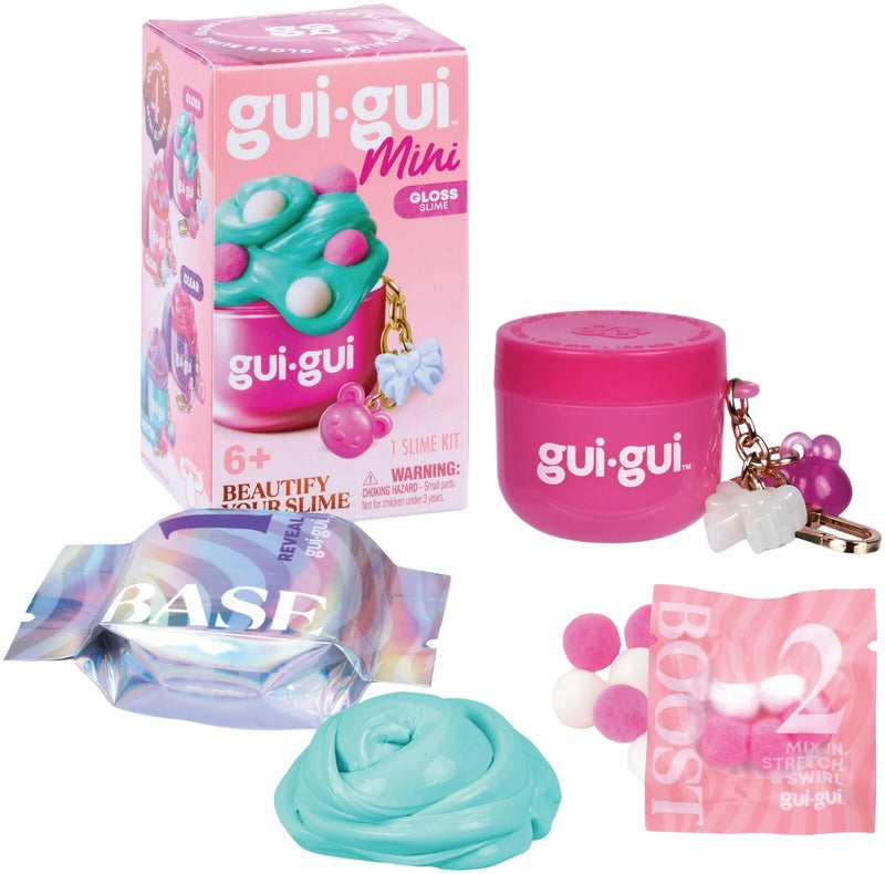 Gui Gui 迷你史莱姆1个，30毫升，4种款式｜Gui Gui Mini slime 1 kpl, 30 ml, 4 erilaista