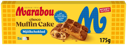 Marabou Choco Muffin Cake, Leivonnaiset175g｜Marabou 巧克力马芬蛋糕 烘焙品 175克