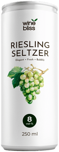 Wine Bliss Riesling Seltzer 8 % 250 ml tlk x 24