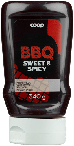 Coop 烧烤甜辣酱 340 g｜Coop BBQ Sweet & Spicy grillauskastike 340 g