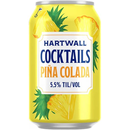 Hartwall Cocktails Pina Colada 5,5% 0,33 l｜Hartwall Cocktails 椰林飘香 5.5% 0,33 l
