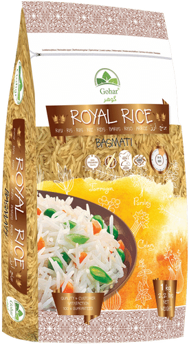 Gohar 1121 Royal Basmatiriisi 1 kg