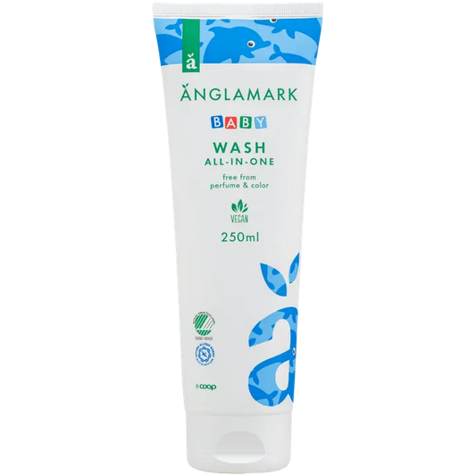 Änglamark Baby soap all-in-one vauvan yleispesuneste 250 ml｜Änglamark 婴儿皂 婴儿通用洗衣液 多效合一 250 ml